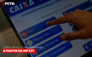 Fgts Como Ficou O Recolhimento A Partir Da Mp 927 - Contabilidade em Brusque - SC | Contabily